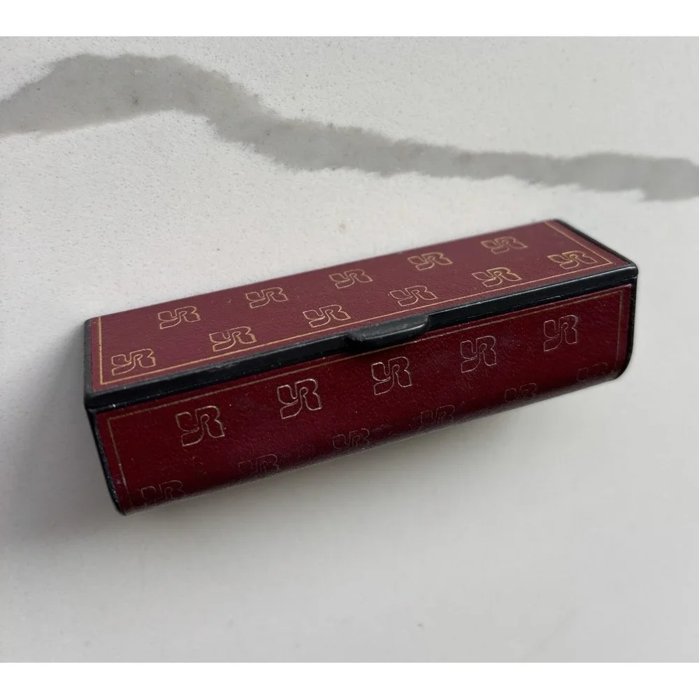 Vintage Lipstick Case With Mirror Made In Italy